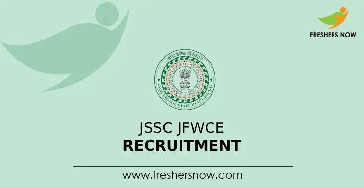 JSSC JFWCE Recruitment 2024 Notification for 510 Posts