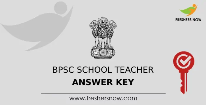 BPSC School Teacher Answer Key
