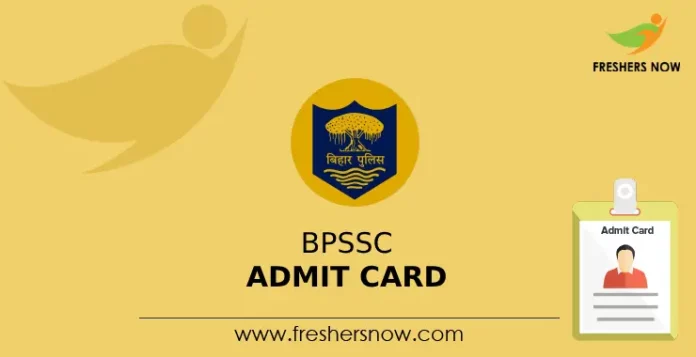 BPSSC Admit Card
