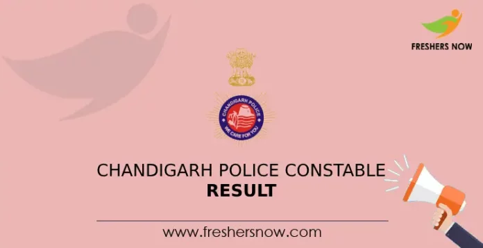 Chandigarh Police Constable Result