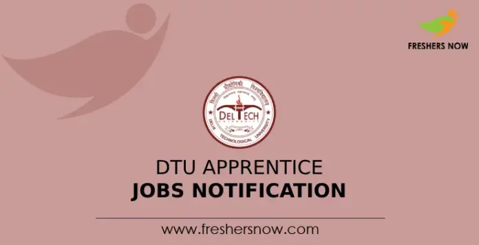 DTU Apprentice Jobs Notification