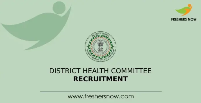 District Health Committee Recruitment