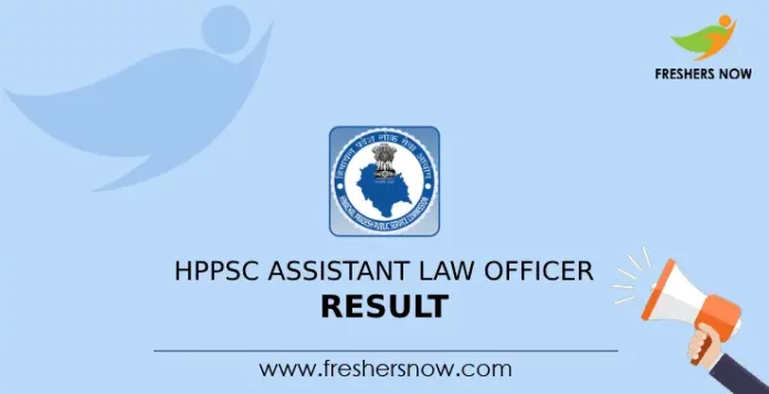 HPPSC Assistant Law Officer Result