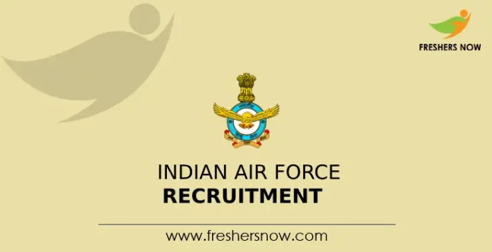 Indian Air Force Recruitment 2024