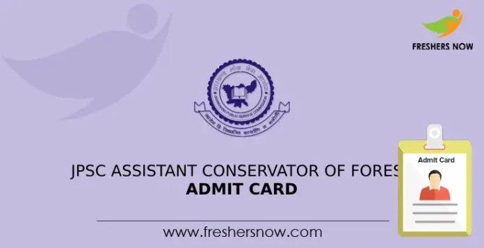 JPSC Assistant Conservator of Forest Admit Card