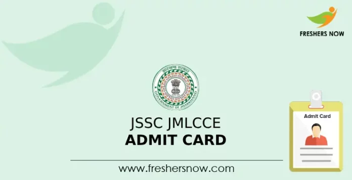 JSSC JMLCCE Admit Card 2024