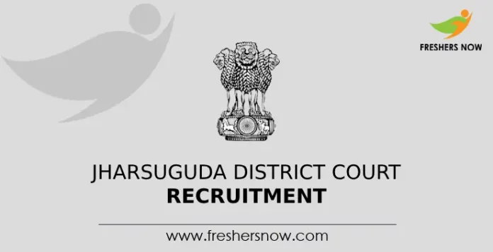 Jharsuguda District Court Recruitment