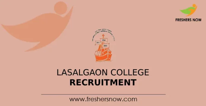 Lasalgaon College Recruitment