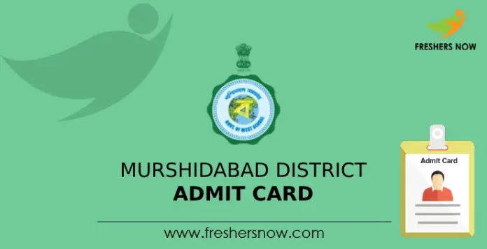Murshidabad District Admit Card