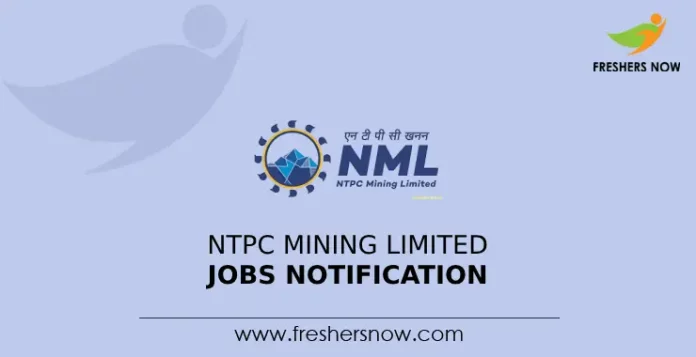 NTPC Mining Limited Jobs Notification