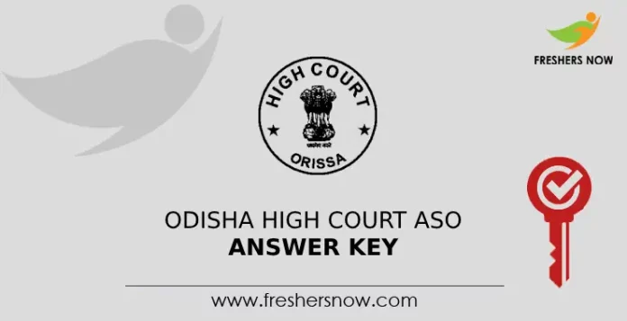 Odisha High Court ASO Answer Key