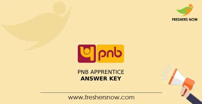 PNB Apprentice Answer Key