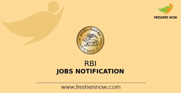RBI Officer Jobs Notification 2024
