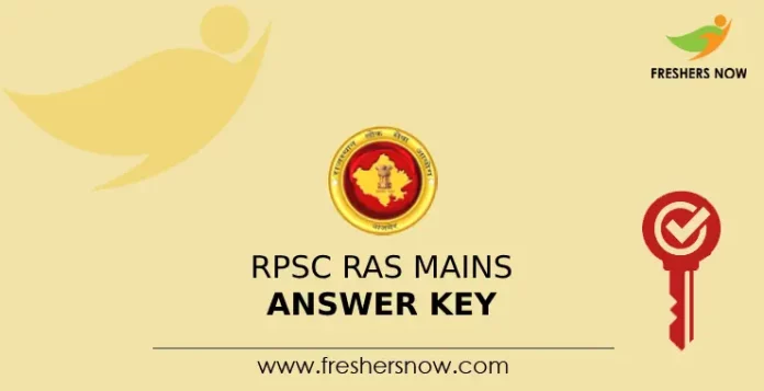 RPSC RAS Mains Answer Key