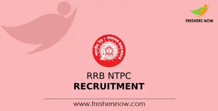 RRB NTPC Recruitment