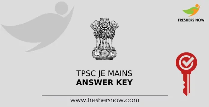 TPSC JE Mains Answer Key