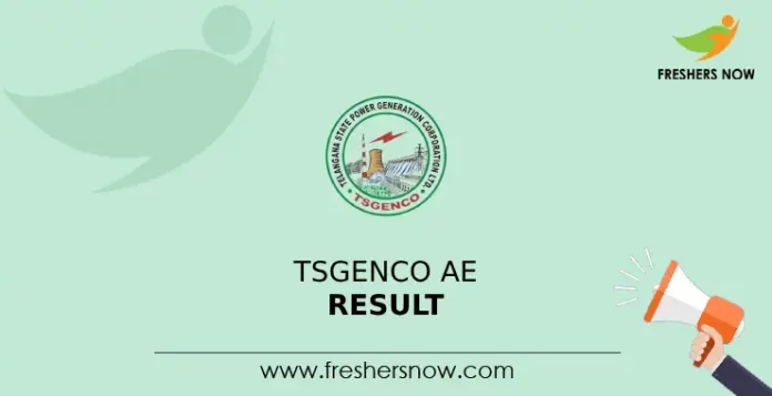 TSGENCO AE Result