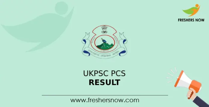 UKPSC PCS Result