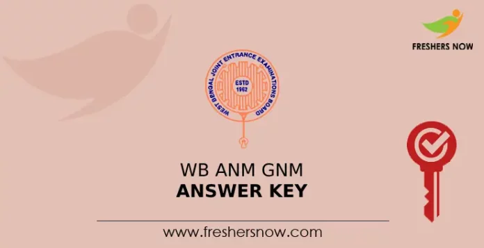 WB ANM GNM Answer Key