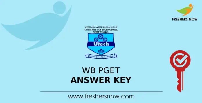 WB PGET Answer Key