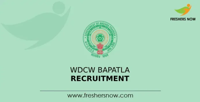 WDCW Bapatla Recruitment