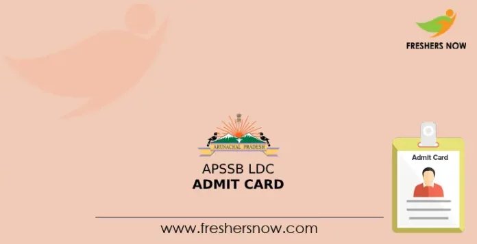 APSSB LDC Admit Card