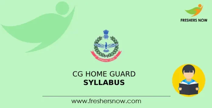 CG Home Guard Syllabus