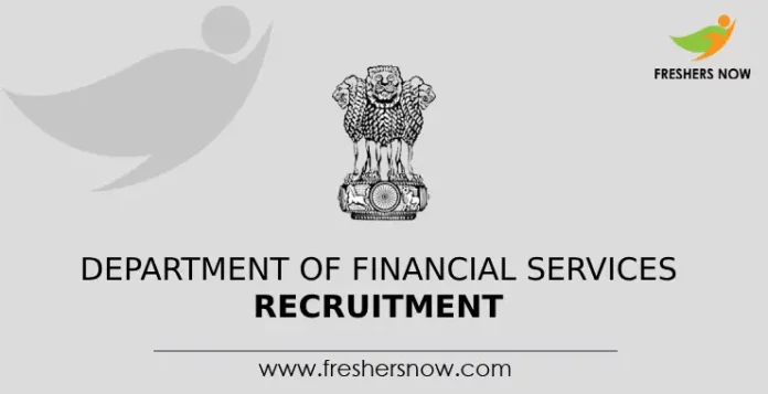 Department of Financial Services Recruitment 2024