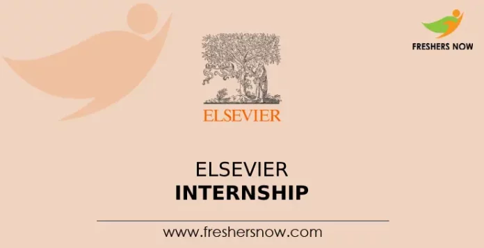 Elsevier internship