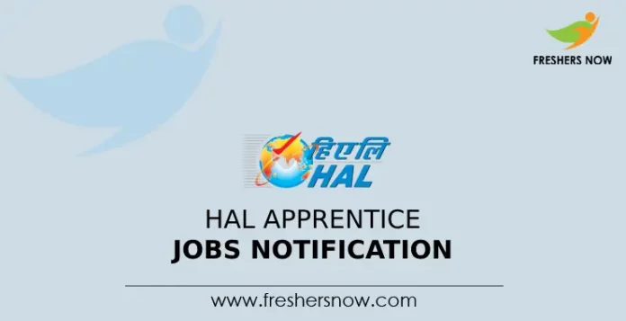 HAL Apprentice Jobs Notification