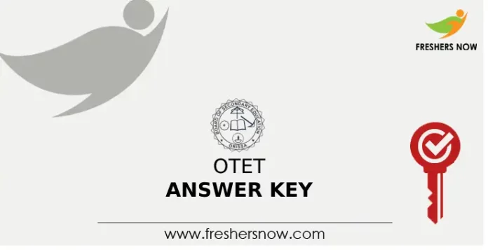 OTET Answer Key