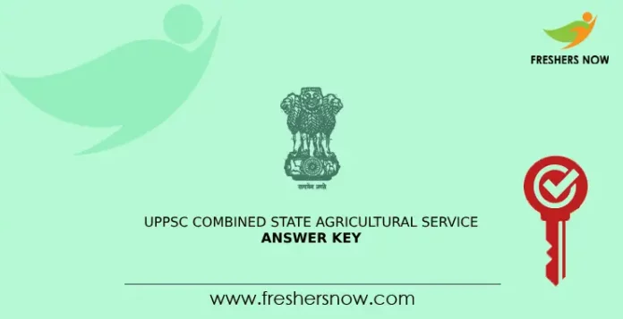 UPPSC Combined State Agricultural Service Answer Key