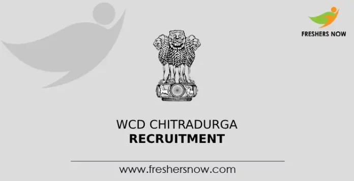 WCD Chitradurga Recruitment